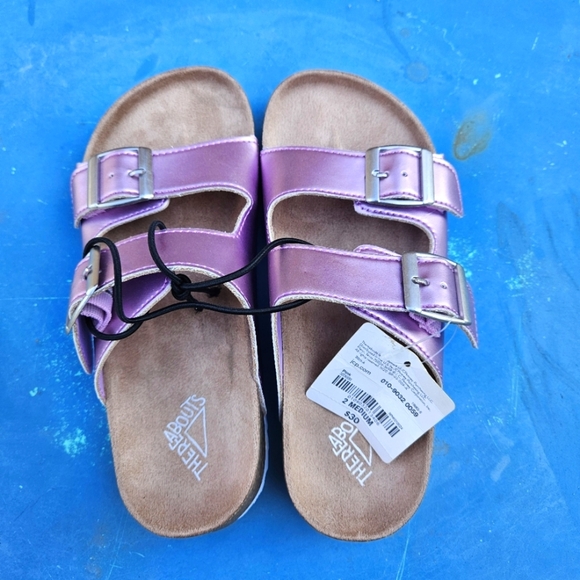 ThereAbouts Sandals Girls Size 2M - Picture 6 of 14